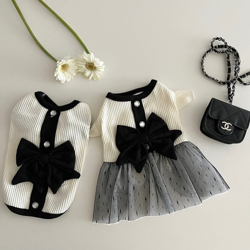 Elegant Designer Bow Skirt
