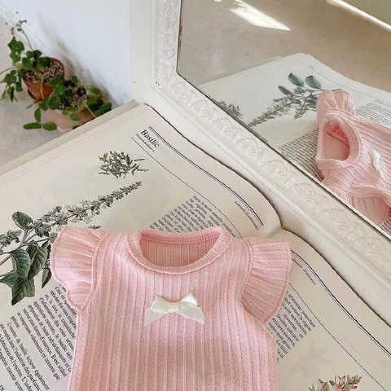Light Elegant Ribbon Dress