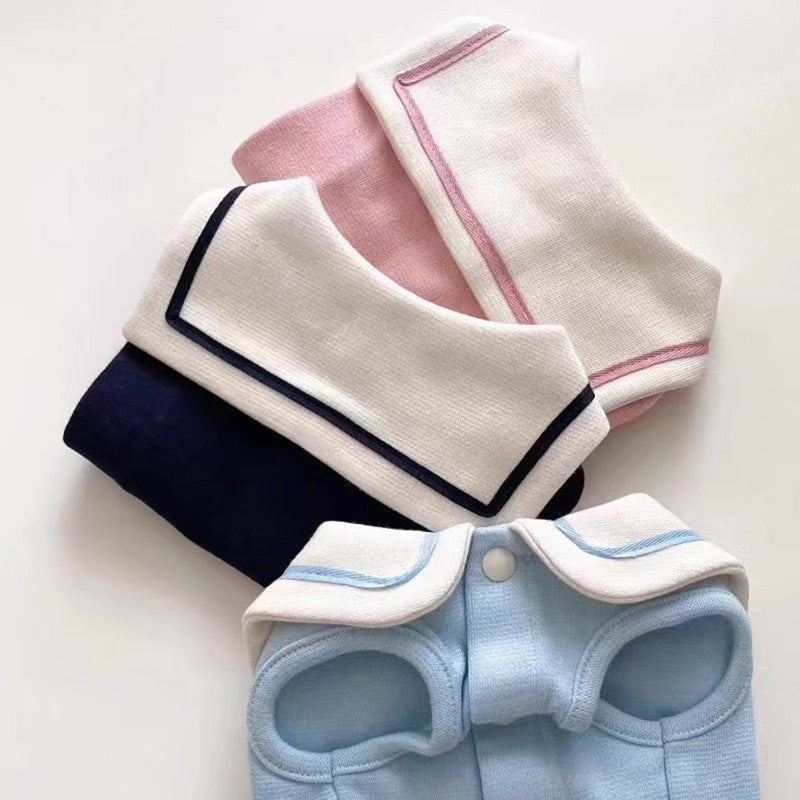 Nautical Breeze Collar Shirt