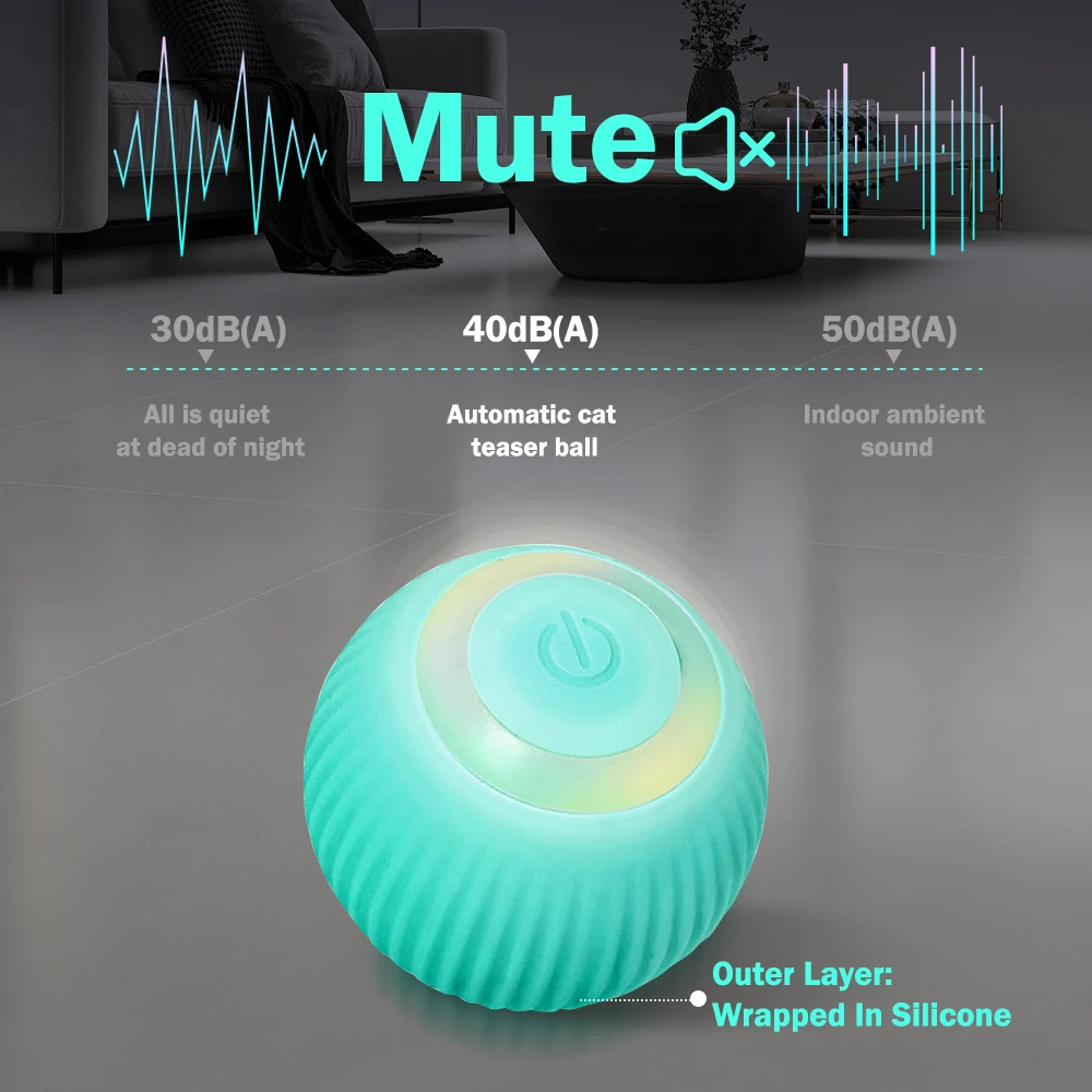 Auto-Rolling Interactive Smart Ball
