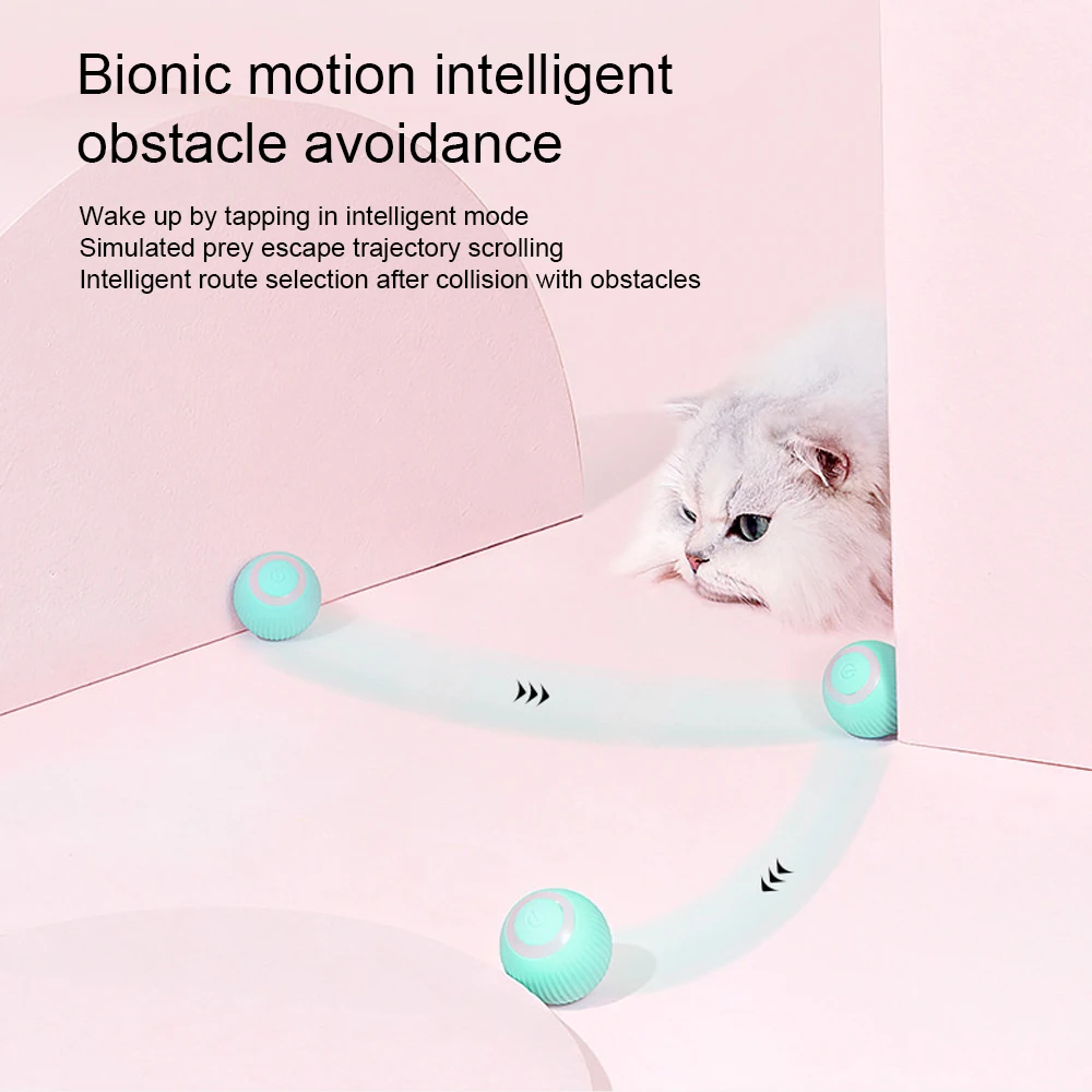 Auto-Rolling Interactive Smart Ball