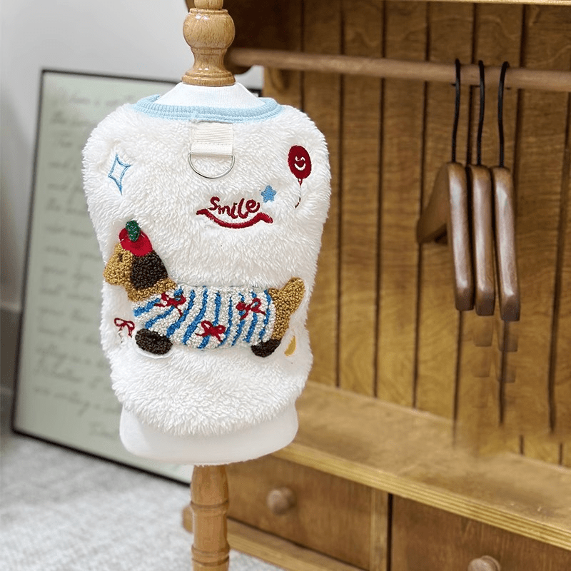 Parisienne Fleece Vest - PawPlaza