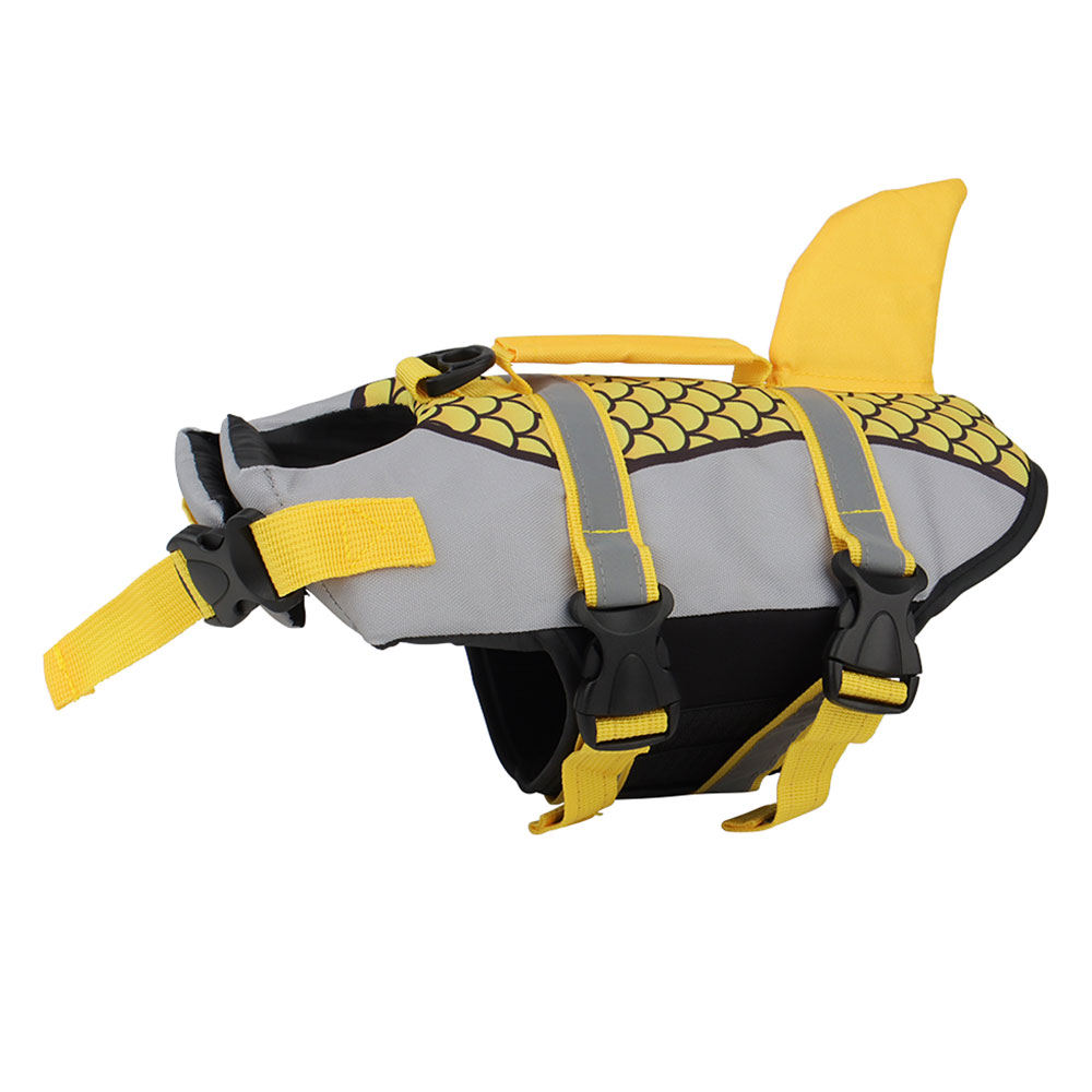 Shark Swimsuit Dog Life Vest