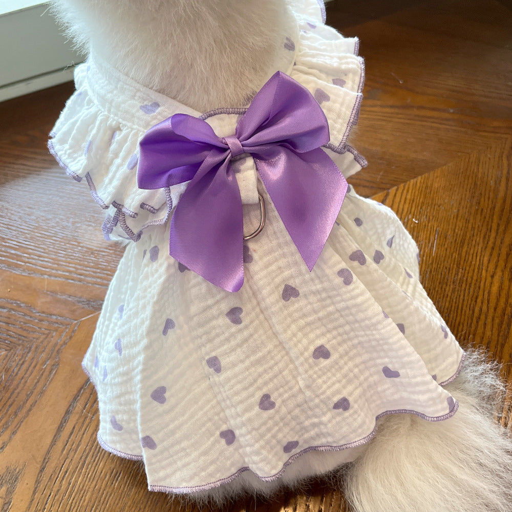 Heart Bow Love Summer Dress