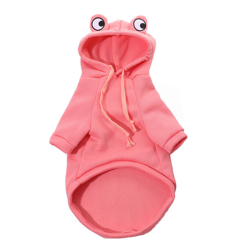 Frog Hoodie Pet Costume