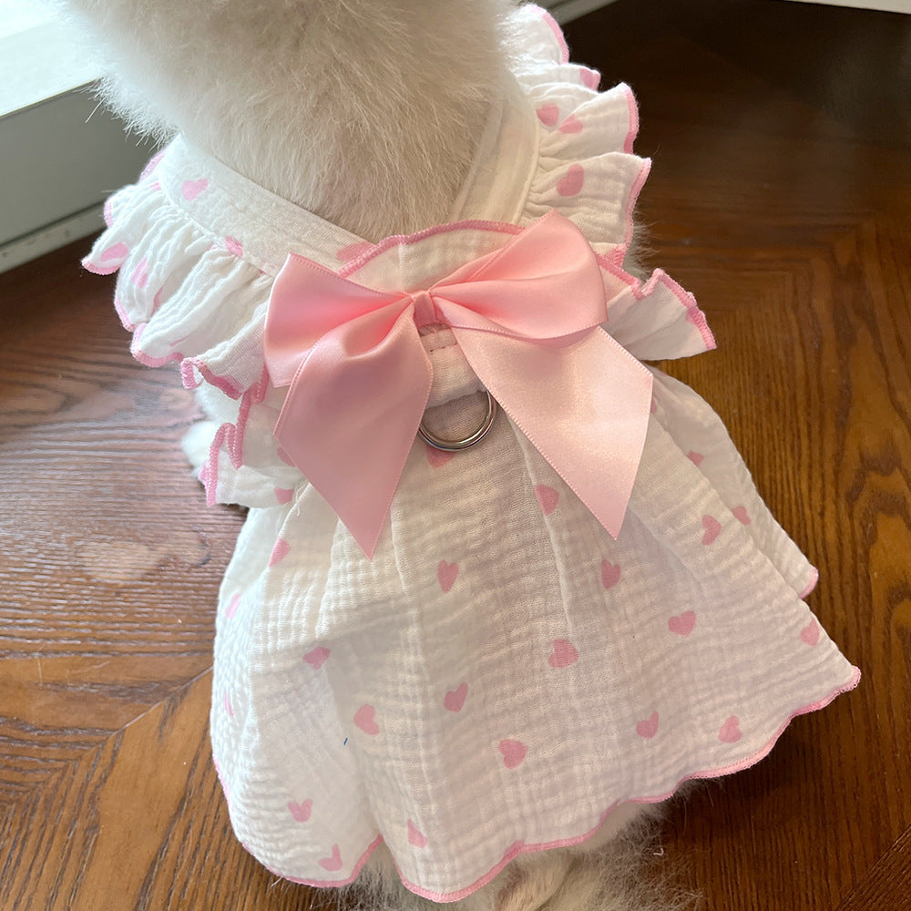 Heart Bow Love Summer Dress