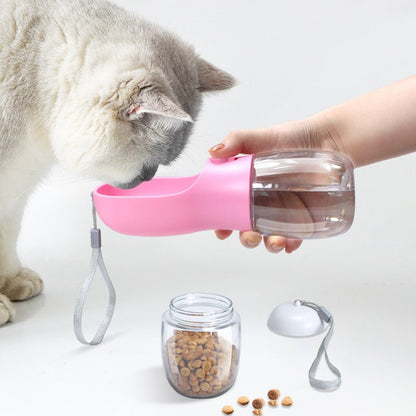 2 in 1 Space - Saving Water Bottle - PawPlaza