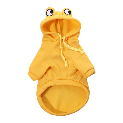 Frog Hoodie Pet Costume