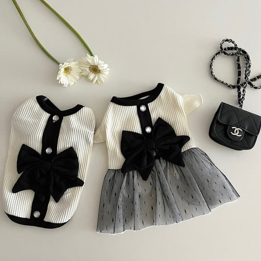 Elegant Designer Bow Skirt