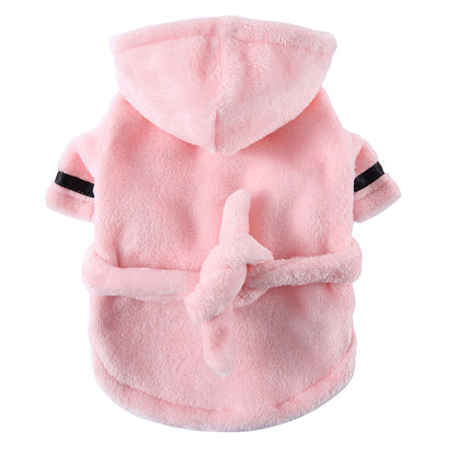 Spa Bath Towel Pet Bathrobe