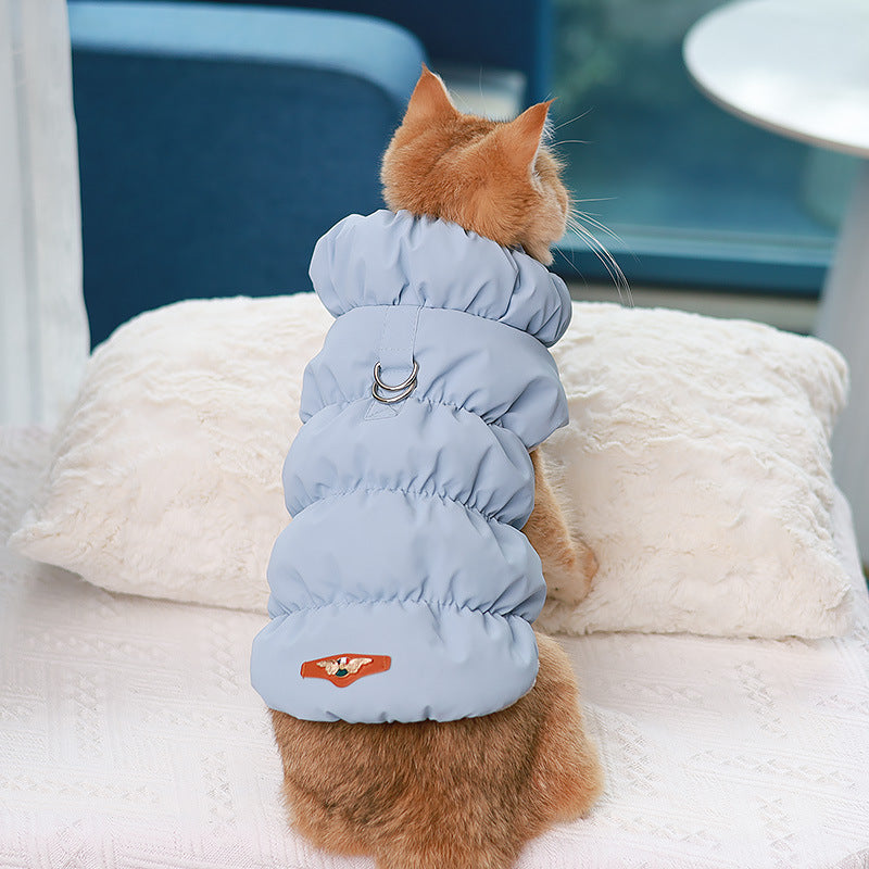 Macaron Puffer Harness Vest