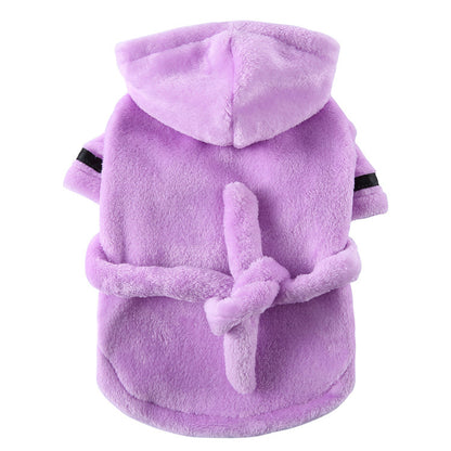 Spa Bath Towel Pet Bathrobe