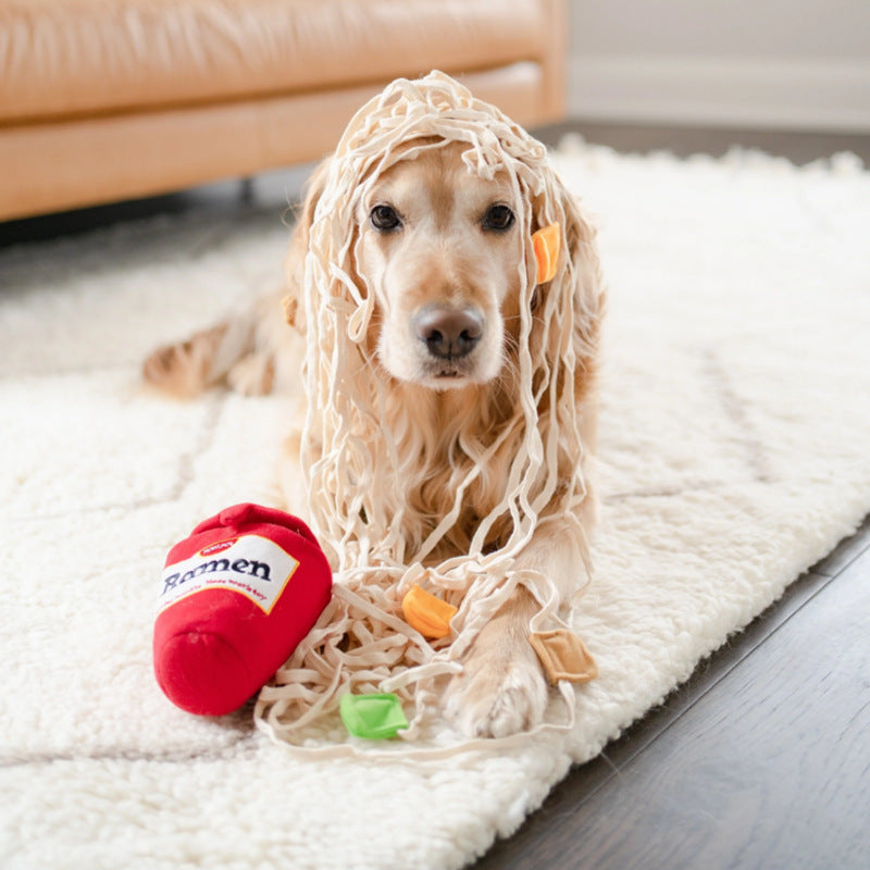 Korean Ramen Noodle Plush Toy