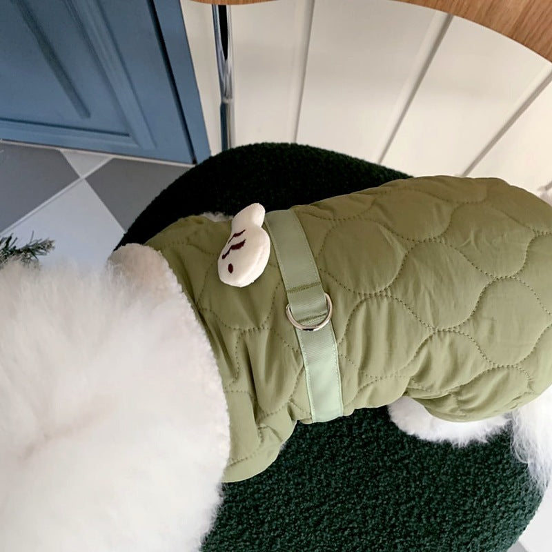 Cozy Fish Biscuit Fleece-Lined Jacket