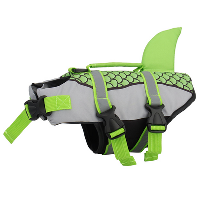 Shark Swimsuit Dog Life Vest