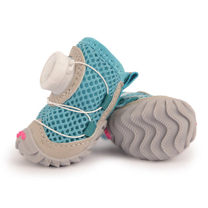 Twisty-Style Mesh Dog Shoes