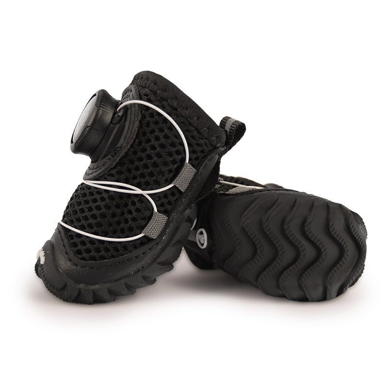 Twisty-Style Mesh Dog Shoes