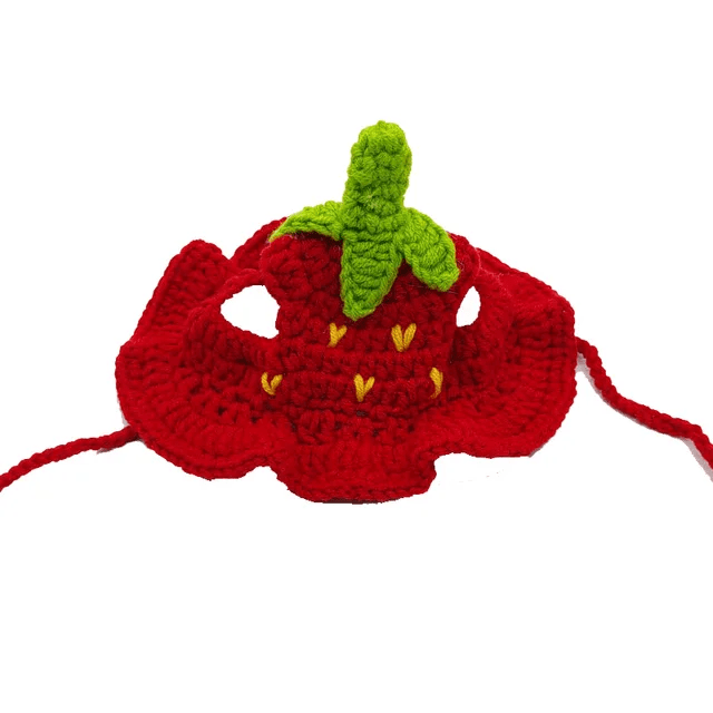 Adorable Crochet Pet Hat - PawPlaza