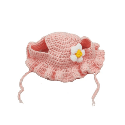 Adorable Crochet Pet Hat - PawPlaza
