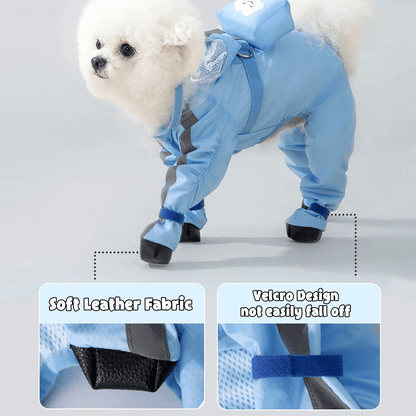 All - Weather Full - Body Raincoat - PawPlaza