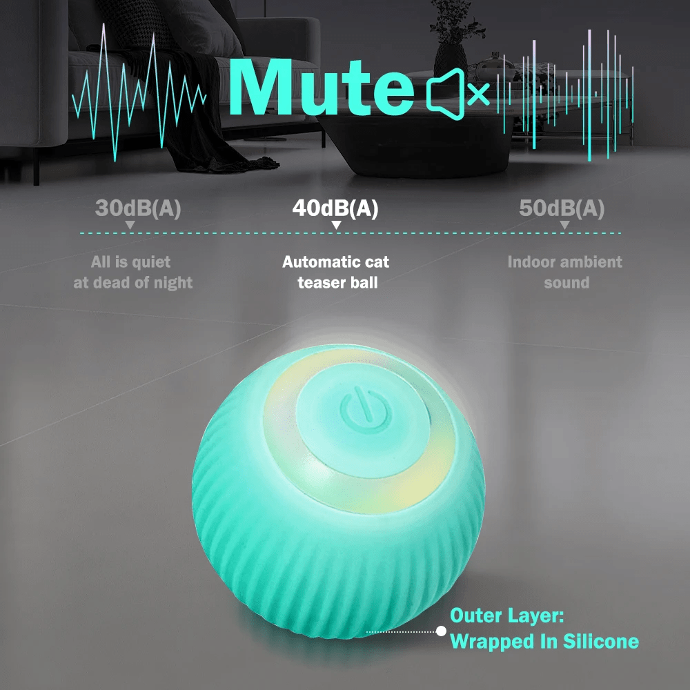 Auto - Rolling Interactive Smart Ball - PawPlaza