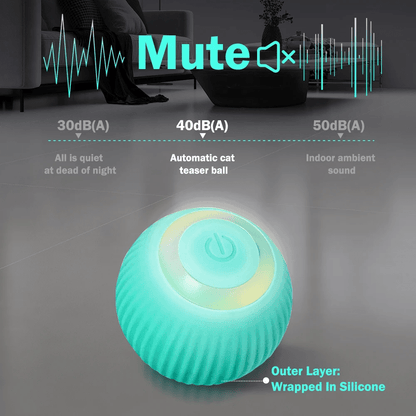 Auto - Rolling Interactive Smart Ball - PawPlaza