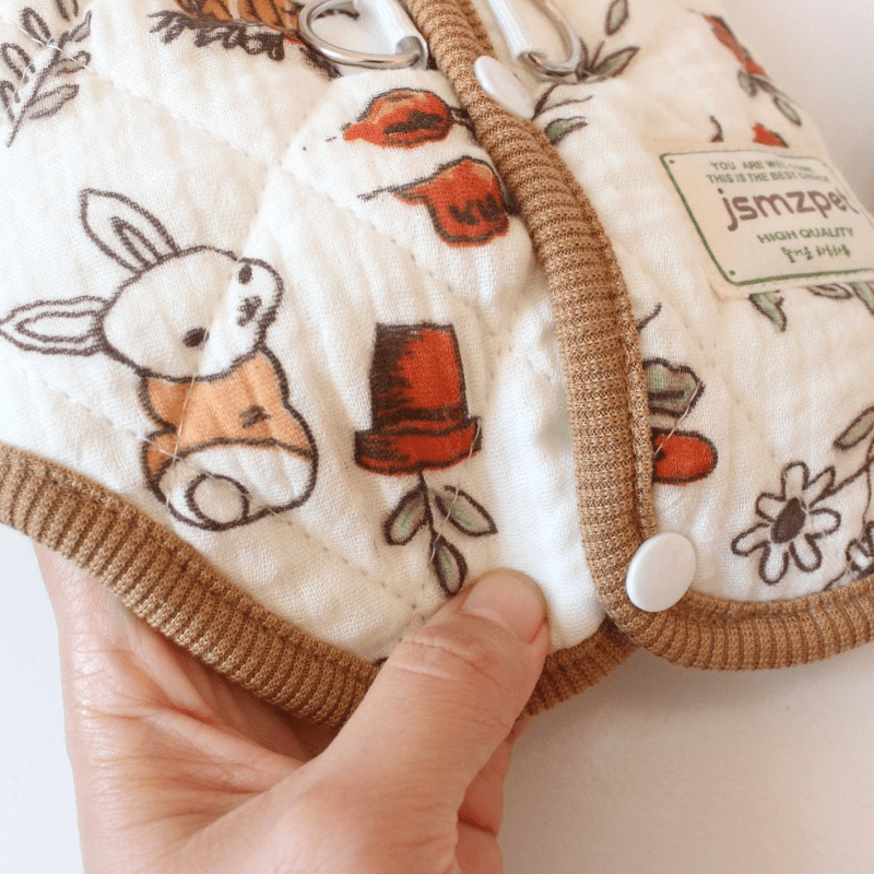 Autumn Cartoon Vest - PawPlaza