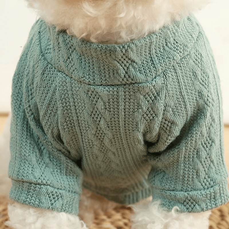 Baby Twist Weave Sweater - PawPlaza