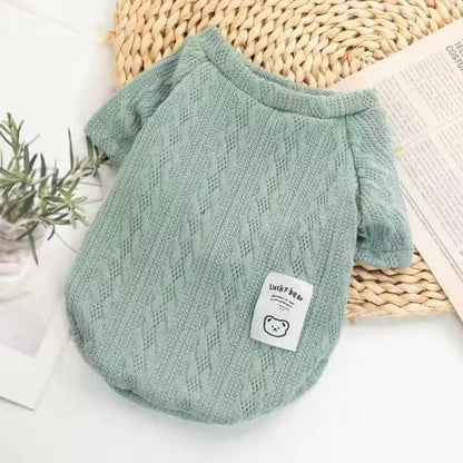 Baby Twist Weave Sweater - PawPlaza