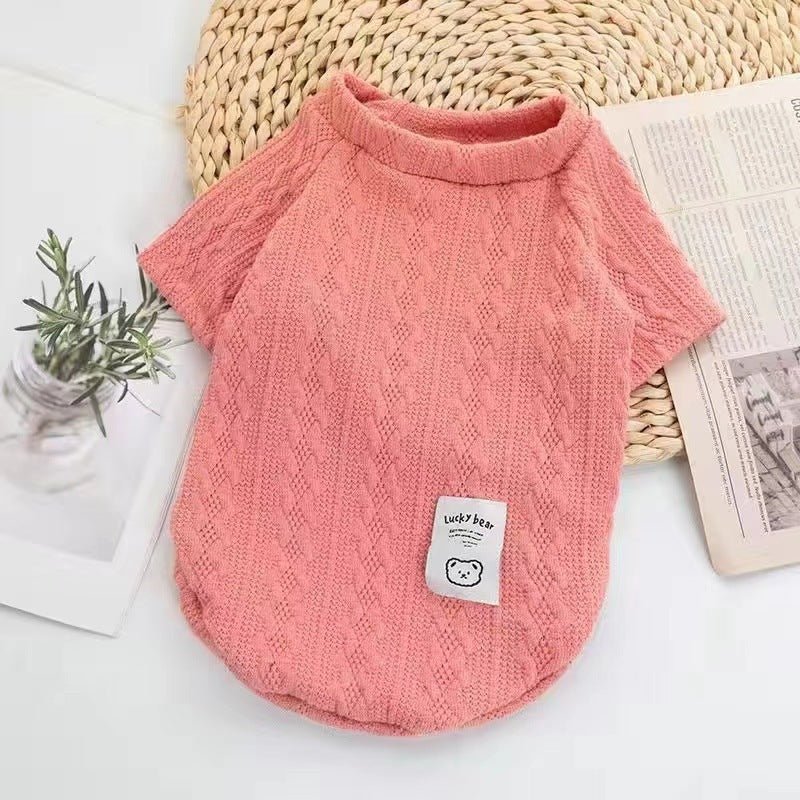Baby Twist Weave Sweater - PawPlaza
