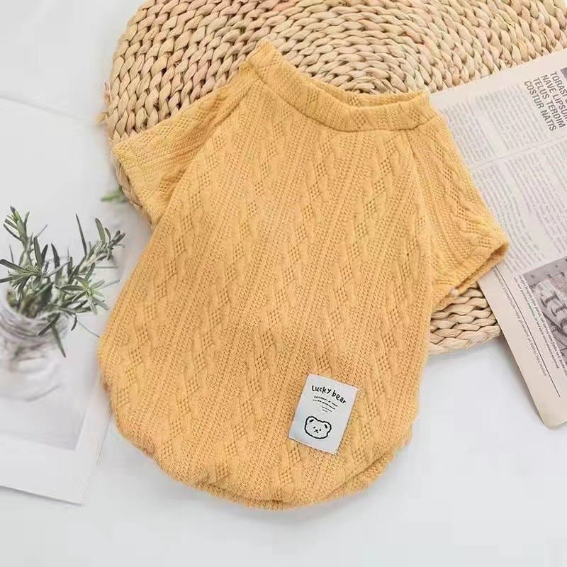 Baby Twist Weave Sweater - PawPlaza