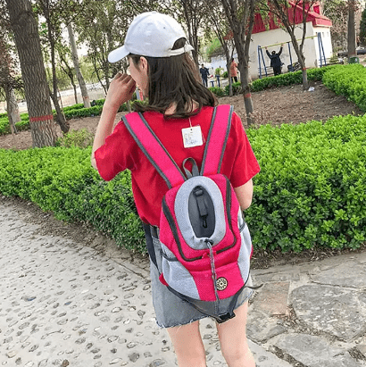 Breathable Mesh Pet Backpack - PawPlaza