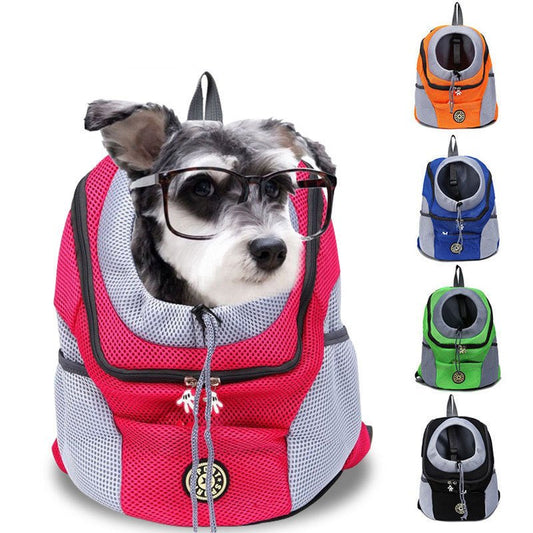 Breathable Mesh Pet Backpack - PawPlaza