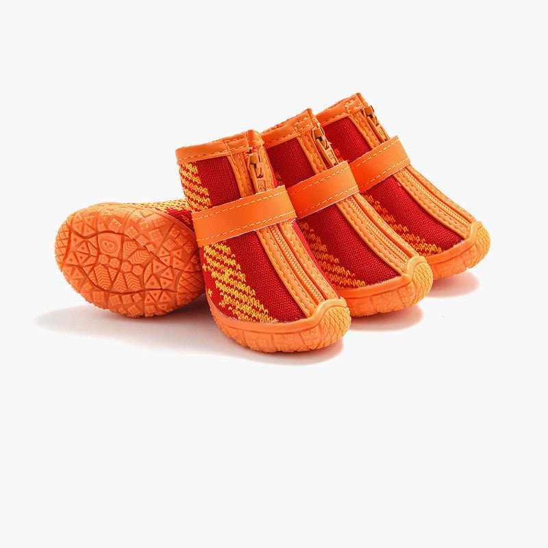 Breathable Protection Anti - Slip Boots - PawPlaza