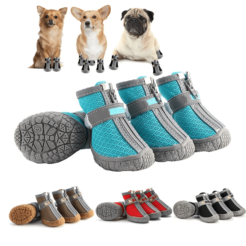 Breathable Protection Anti - Slip Boots - PawPlaza
