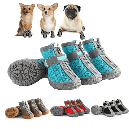 Breathable Protection Anti - Slip Boots - PawPlaza