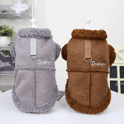 British Style Fleece Vest - PawPlaza