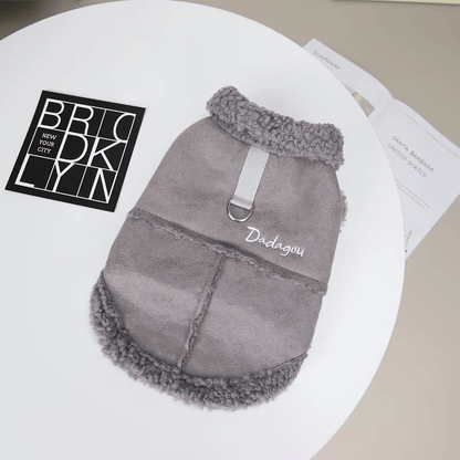 British Style Fleece Vest - PawPlaza