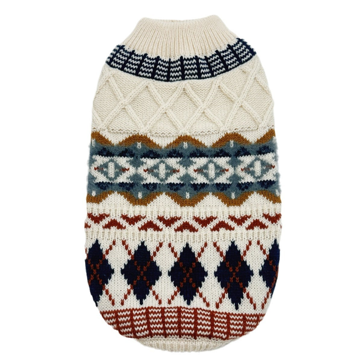 Handmade Diamond Winter Sweater