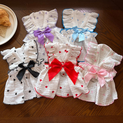 Heart Bow Love Summer Dress