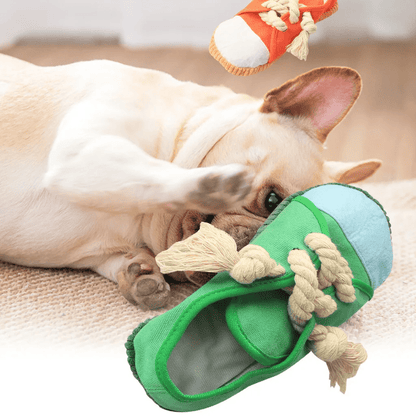 Chewing Resistant Toy Shoe - PawPlaza