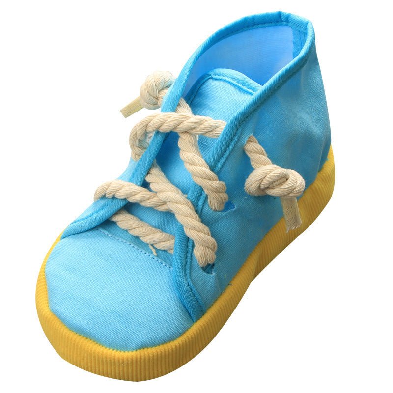 Chewing Resistant Toy Shoe - PawPlaza
