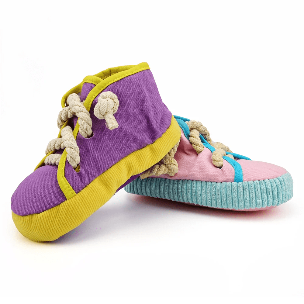 Chewing Resistant Toy Shoe - PawPlaza