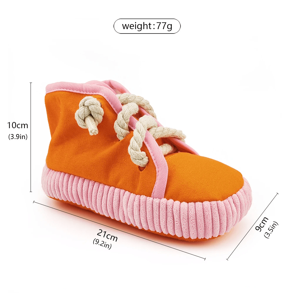 Chewing Resistant Toy Shoe - PawPlaza