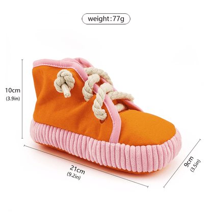 Chewing Resistant Toy Shoe - PawPlaza
