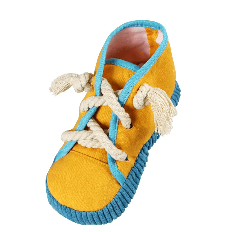 Chewing Resistant Toy Shoe - PawPlaza