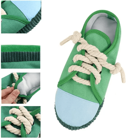 Chewing Resistant Toy Shoe - PawPlaza