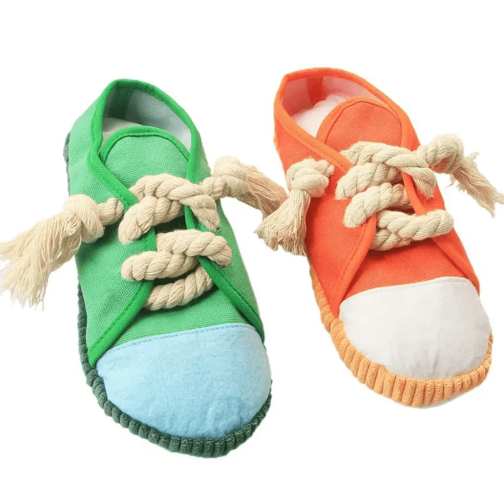 Chewing Resistant Toy Shoe - PawPlaza