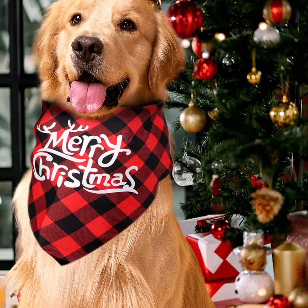 Christmas Bandana - PawPlaza