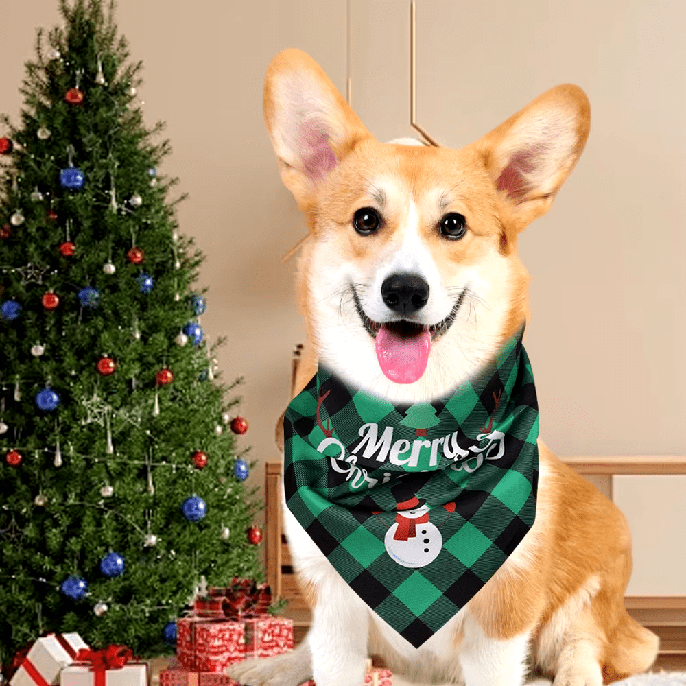 Christmas Bandana - PawPlaza